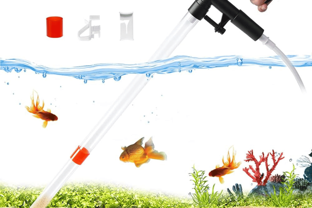 Electronic powered vaccume aquarium cleaner - aquascape